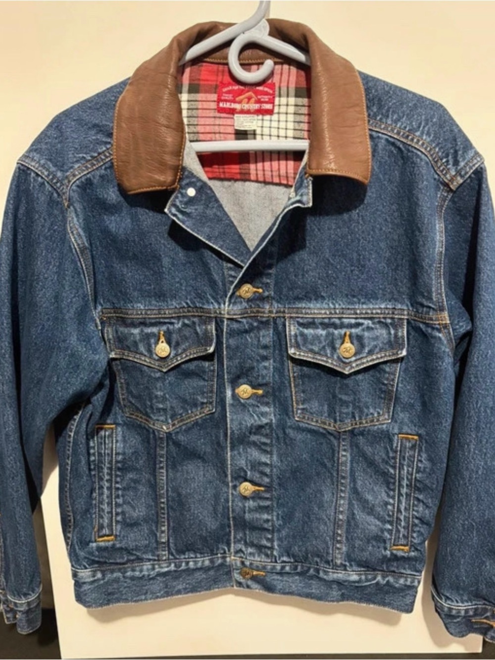 Marlboro Country Store Denim Jacket
1990's S/M